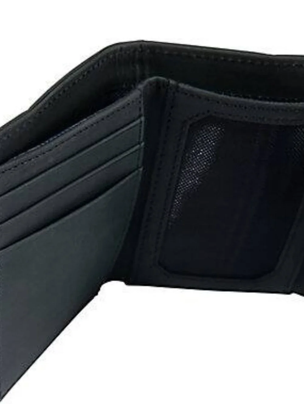 Carhartt Saddle Leather Trifold Wallet- Black